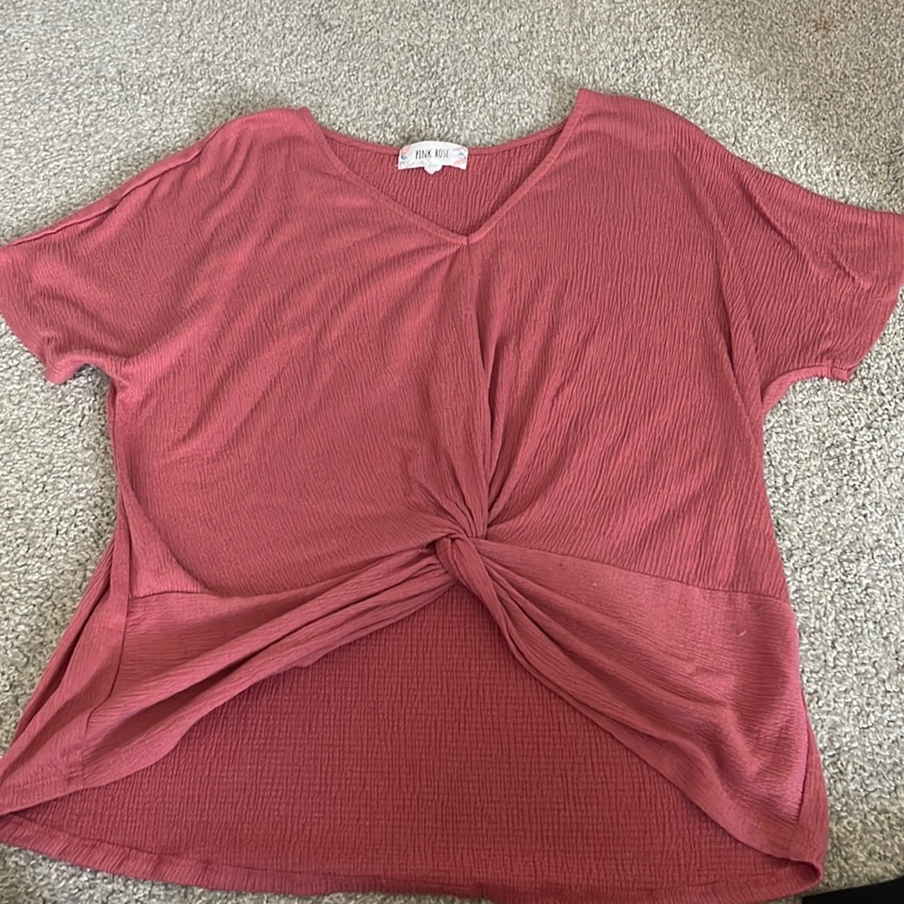 Pink Rose Shirt